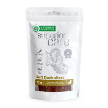Ласощі Nature's Protection Superior Care Soft Duck Slices для собак, м'які качині кусочки, 75 г