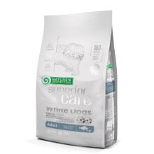 Сухий беззерновий корм Nature's Protection Superior Care White Large Breeds для дорослих собак, біла риба і криль, 1.5 кг