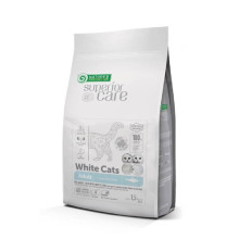 Сухий беззерновий корм Nature's Protection Superior Care White Cats для дорослих котів, з оселедцем, 7 кг