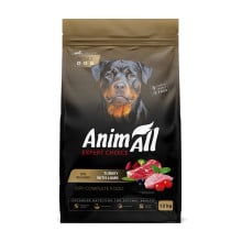Сухий корм AnimAll для дорослих собак великих порід, зі свіжою індичкою та ягням, 12 кг