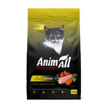 Сухой корм AnimAll для кошек, со свежей курицей, 12 кг