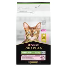 Сухой корм Purina Pro Plan Sterilised Delicate для стерилизованных кошек с чувствительным пищеварением, с курицей, 1.5 кг