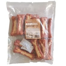 Жувальні кістки Flamingo з м'ясом качки, 15 см, для собак, 16 шт, 1.6 кг