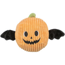 Іграшка Trixie Halloween гарбузовий кажан для собак, м’яка іграшка, 10 см