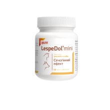 Таблетки Dolfos LespeDol mini для нейтралізації токсинів і продуктів обміну речовин для котів і собак, 60 табл