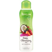 Шампунь TropiClean Berry & Coconut "Ягода і кокос" для собак і котів, 355 мл