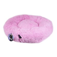 Лежак-гніздо Animall Wendy для собак і котів, розмір L, 63×63×15 см, рожевий