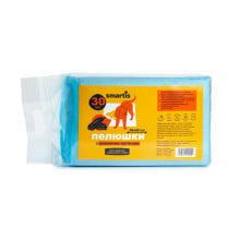 Пелюшки Smartis для собак, з деревним вугіллям, 60×60 см, 12 шт