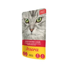 Вологий корм Josera Pate Gulasch vom Rind & Huhn для дорослих котів, паштет з гуляшом з яловичини та курки, 85 г