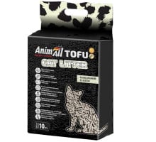 Соєвий наповнювач AnimAll Tofu Classic для котів, без аромату, 10 літрів (4.66 кг)