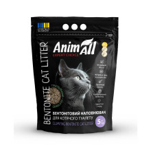 Бентонітовий наповнювач AnimAll гранульований, для кішок, 5 кг