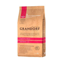 Сухой корм Grandorf Adult Medium Breed Lamb/Rice для взрослых собак, с ягненком и рисом, 12 кг