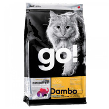 Беззерновой корм GO! Sensitivity + Shine Grain Free Duck Cat Recipe для котят и кошек, со свежей уткой, 7.26 кг