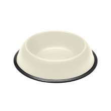 Ferplast Mira KC 70 Bowl White металева пофарбована миска для собак і кішок, біла, 15,5 см