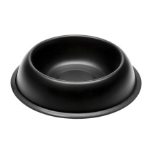 Ferplast Mira KC 76 Bowl Black металева пофарбована миска для собак і кішок, чорна, 25,5 см