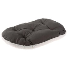 Подушка-подстилка Ferplast Relax F 45/2 Brown-Beige для кошек и собак, из хлопка и меха, 43×30 см