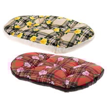 Подушка-подстилка Ferplast Relax 55/4 Rose для кошек и собак, из хлопка, 55×36 см