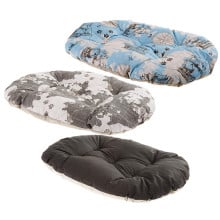 Подушка-подстилка Ferplast Relax 65/6 Map Blue-Grey-Black для кошек и собак, 65×42 см