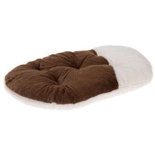 Меховая подушка Ferplast Relax 65/6 Soft Brown для кошек и собак, коричневая, 65×42 см