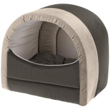 Бархатный дом Ferplast Majesty 20 House Grey-Beige для кошек, 20×32×29 см