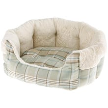 Меховой диван Ferplast Etoile 4 Green Dogbed для собак и кошек, 60×50×21 см