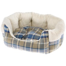 Меховой диван Ferplast Etoile 6 Blue Dogbed для собак и кошек, 72×62×22 см