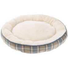 Матрас Ferplast Lagoon 50 Blue Dogbed из экологически чистого меха для собак и кошек, 50×11 см