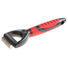 Ferplast GRO 5969 Small распутывающие грабли с лезвиями из нержавеющей стали, 18,1x5,5x2,6 см