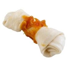 Жувальні кісточки Ferplast GoodBite Fun 5499 Bone 60g для собак з сириці з куркою, 13,5x6x3 см