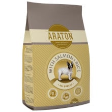 Сухий корм Araton Adult Salmon & Rice для собак вагою від 5 до 60 кг, 15 кг