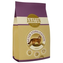 Сухой корм Araton Adult After Sterilization для стерилизованных кошек весом от 1 до 8 кг, 15 кг