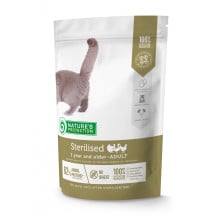Сухий корм Natures Protection Sterilised Adult для стерилізованих котів, 400 г