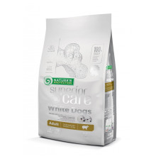 Сухой корм Natures Protection Superior Care White Dogs для взрослых собак малых пород, ягненок, 10 кг