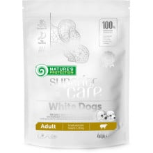 Сухий корм Natures Protection Superior Care White Dogs для дорослих собак малих порід, ягня, 400 г