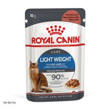 Влажный корм Royal Canin Light Weight Care для кошек склонных к лишнему весу, кусочки в соусе, 85 г