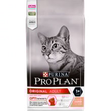 Сухой корм Purina Pro Plan Cat Original Adult Salmon для кошек, с лососем, 1.5 кг