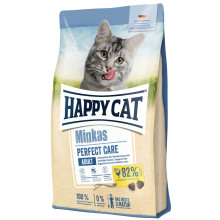 Сухой корм Happy Cat Minkas Perfect Care для кошек, с птицей и рисом, 0.5 кг