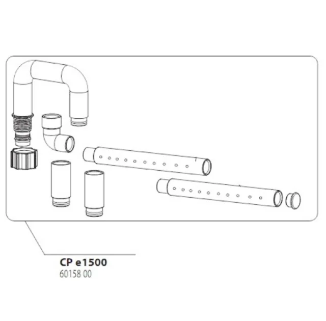 Запасна частина JBL флейта для фільтра e1500, Out Set спрей, 16/22