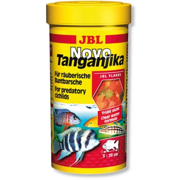 Основний корм JBL NovoTanganjika для хижих цихлид, 1 л