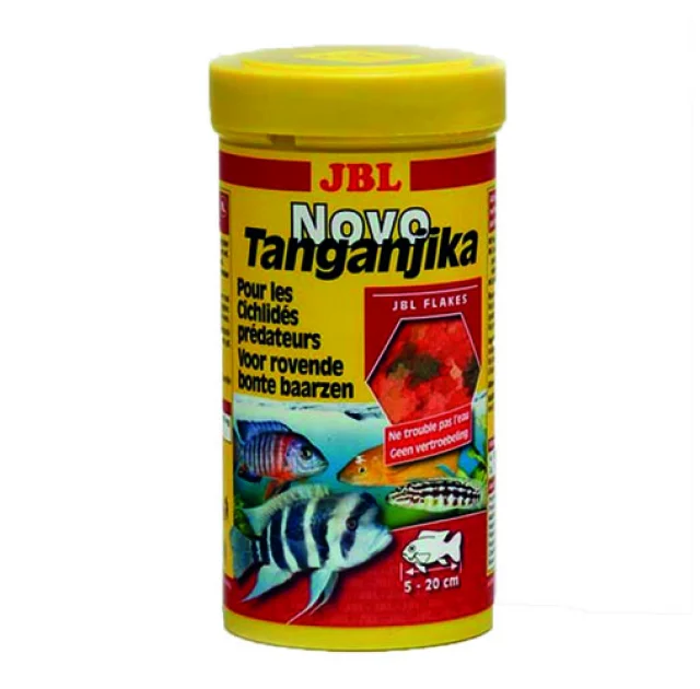 Основний корм JBL NovoTanganjika для хижих цихлид, 250 мл