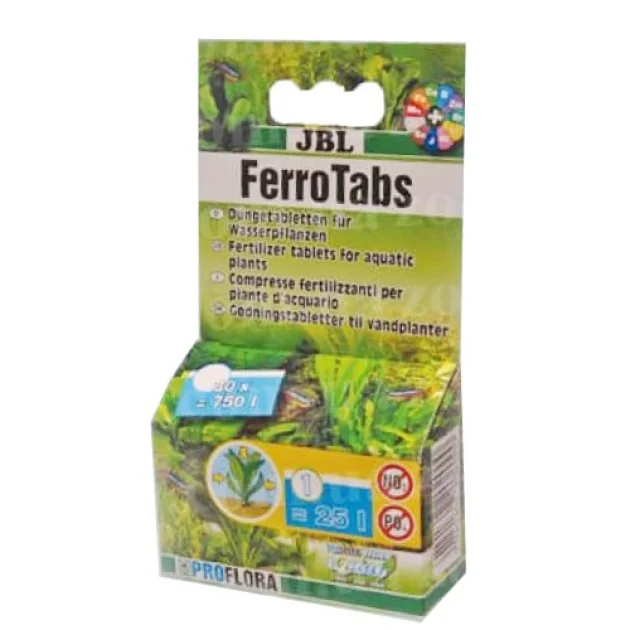 Удобрение JBL PROFLORA Ferropol Tabs для растений в пресноводных аквариумах