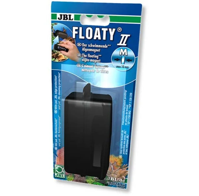 Плаваючий магнітний скребок JBL Floaty II M для акваріумних стекол до 10 мм