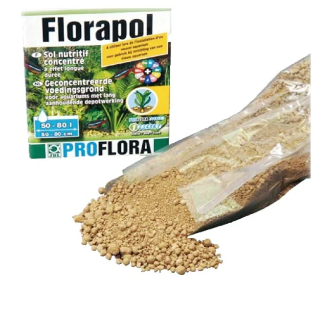 Грунтовое удобрение JBL PROFLORA Florapol для пресноводных аквариумов, 350 г