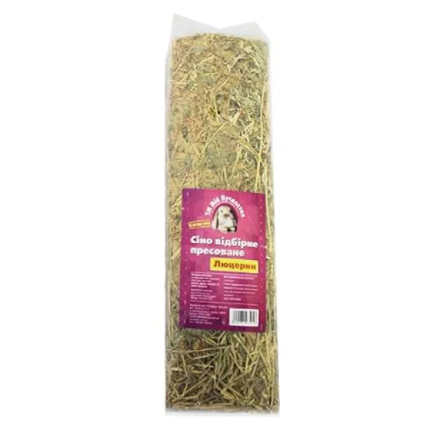 Мой Пушистик сено люцерны прессованное, 1 кг