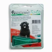 Капли Boehringer Ingelheim Фронтлайн Комбо от блох и клещей для собак, XL, 40-60 кг