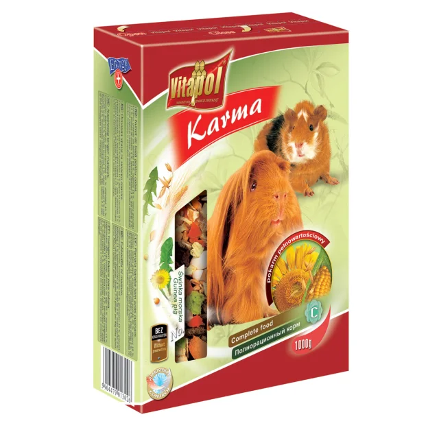 Корм Vitapol Karma полнорационный для морской свинки, 1 кг