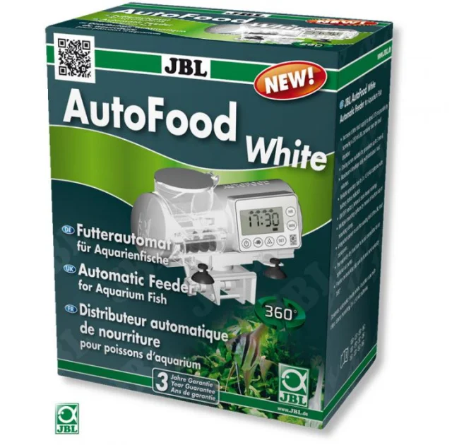 Автоматична годівниця JBL AutoFood WHITE для акваріумних риб, біла