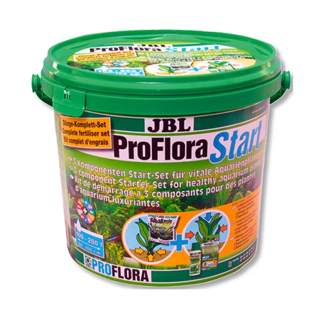 Комплект удобрений JBL PROFLORA AquaBasis Start 100 для пресноводных аквариумов, 3 кг