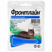 Краплі Boehringer Ingelheim Фронтлайн Спот Он від бліх і кліщів для котів Краплі Boehringer Ingelheim Фронтлайн Спот Он від бліх і кліщів для котів