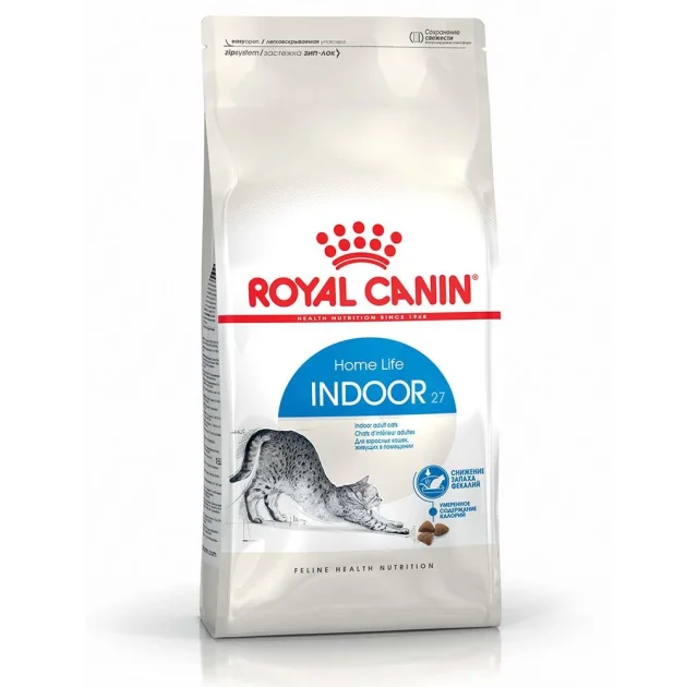 Сухий корм Royal Canin Indoor 27 для кішок постійно живуть у приміщенні, 10 кг
